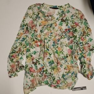 Zara floral top